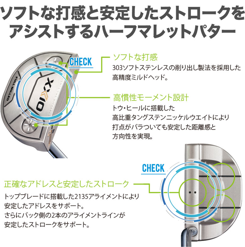 ゼクシオ11 パター