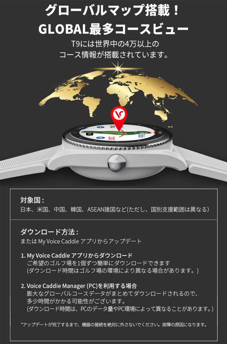 ボイスキャディ　距離測定器