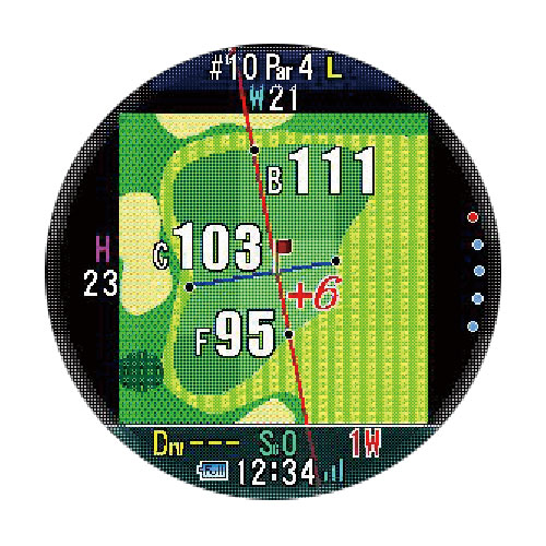 ショットナビ 腕時計型 GPSナビ