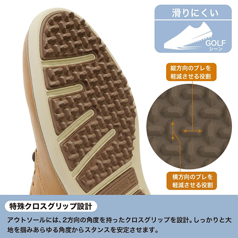 ターフデザイン　ゴルフシューズ