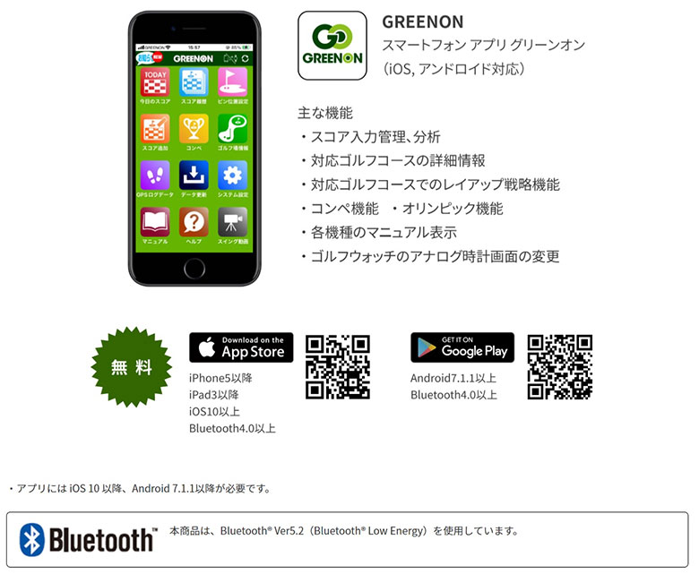 グリーンオン　距離測定器