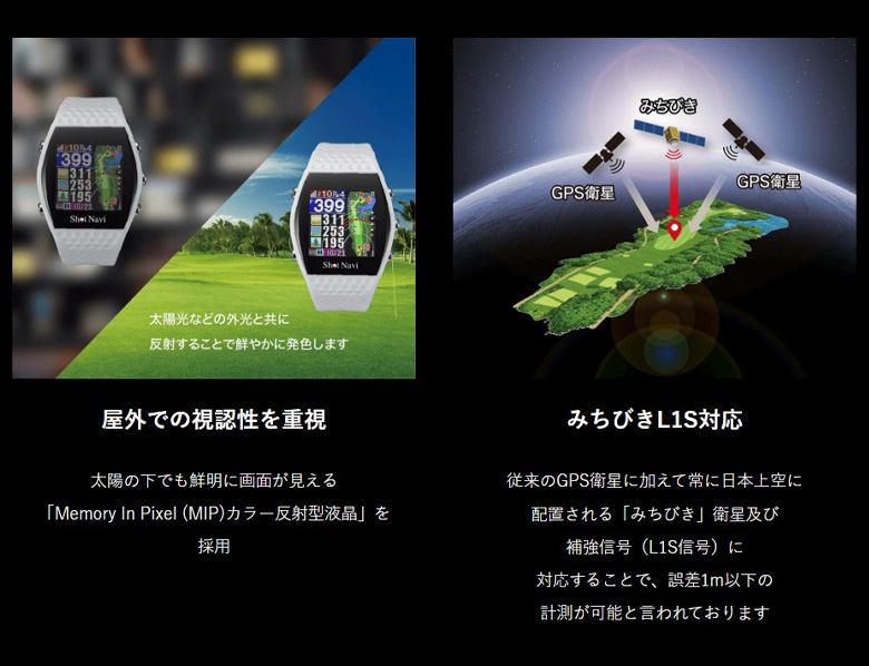 ショットナビ　GPSナビ