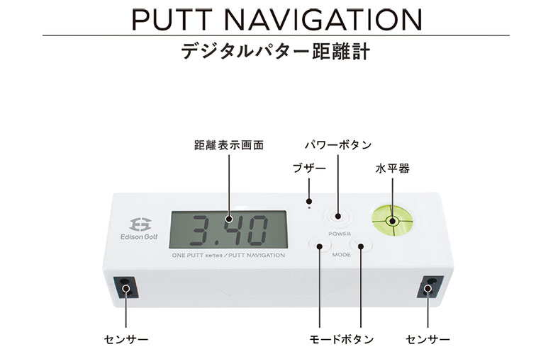 エジソンゴルフ　ワンパットセット