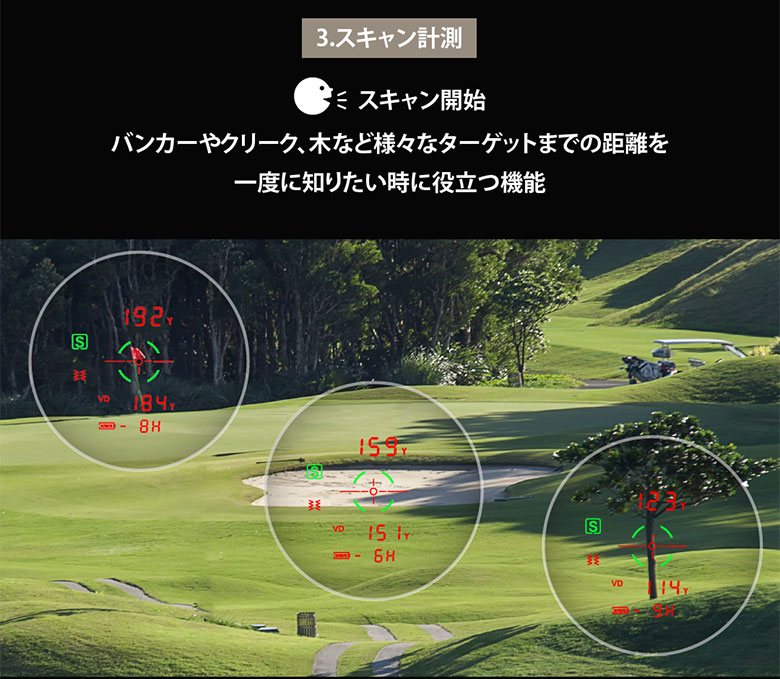 ショットナビ レーザー距離計