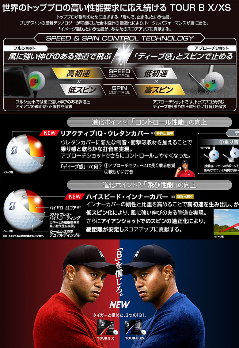 ブリヂストン　ゴルフボール