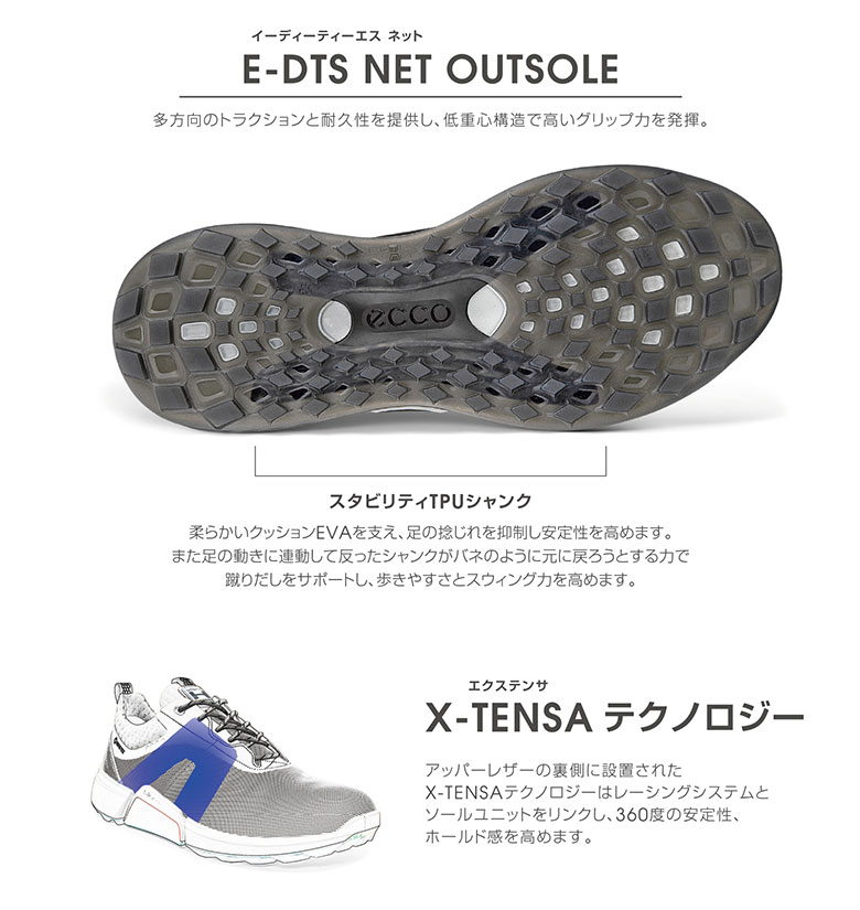 エコー　ゴルフシューズ