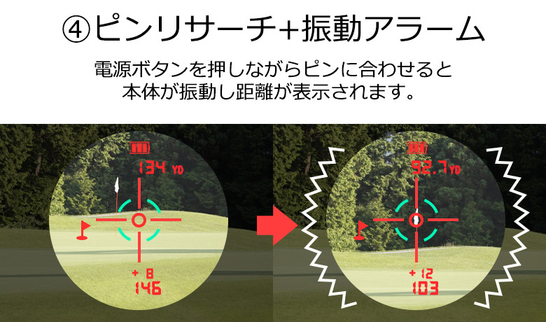 OLED レーザー距離計
