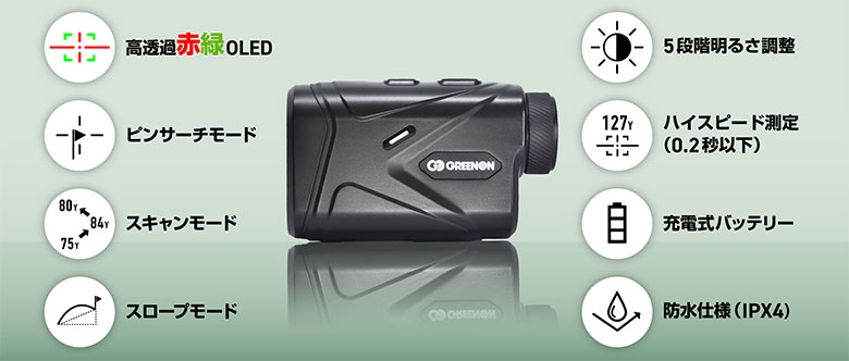 グリーンオン　距離測定器