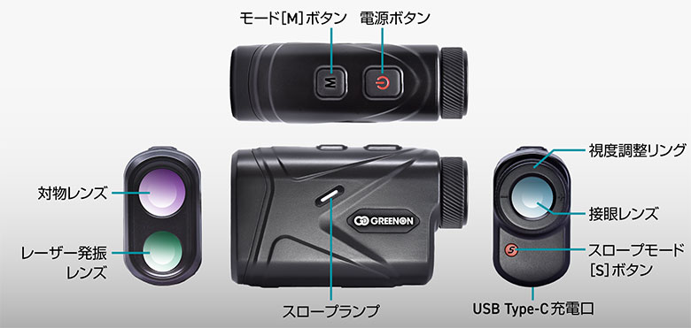 グリーンオン　距離測定器